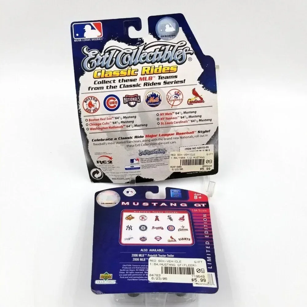 Red Sox 2004 World Series Die Cast Car Mustang Prowler Hummer Lot 4